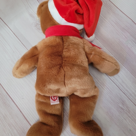 Ty Beanie Buddies 14" Christmas Holiday Bear Mint Tags - Picture 3 of 5